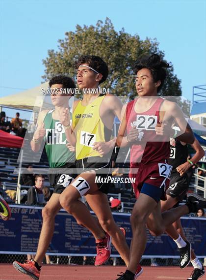 Thumbnail 1 in CIF LACS track and field Boys Finals photogallery.