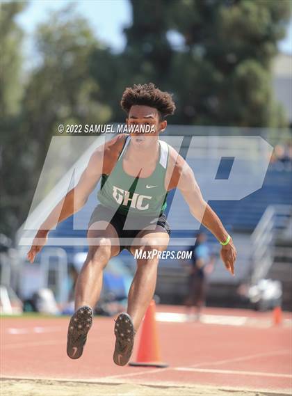 Thumbnail 3 in CIF LACS track and field Boys Finals photogallery.