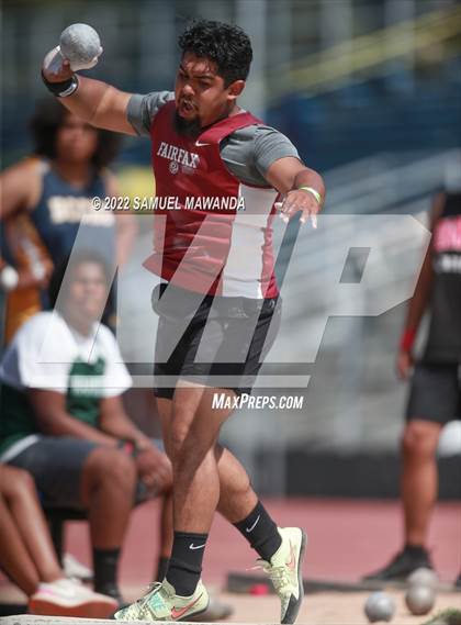 Thumbnail 2 in CIF LACS track and field Boys Finals photogallery.