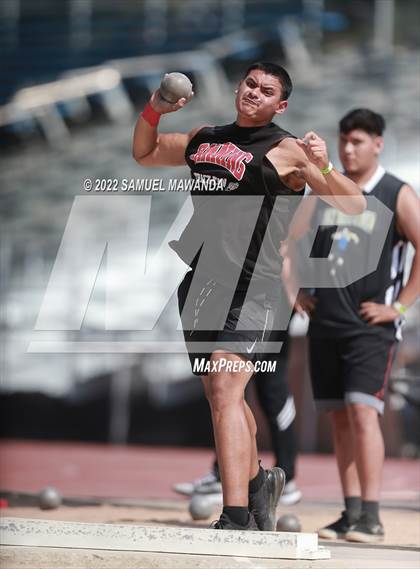 Thumbnail 2 in CIF LACS track and field Boys Finals photogallery.