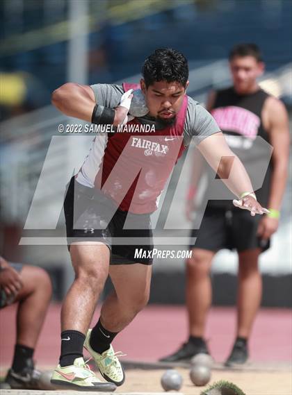 Thumbnail 3 in CIF LACS track and field Boys Finals photogallery.
