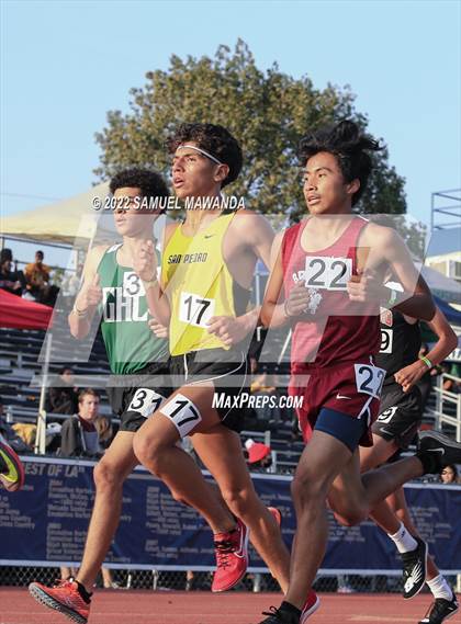 Thumbnail 2 in CIF LACS track and field Boys Finals photogallery.
