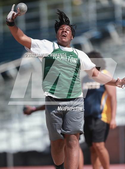Thumbnail 1 in CIF LACS track and field Boys Finals photogallery.