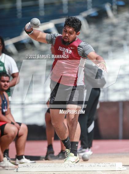 Thumbnail 2 in CIF LACS track and field Boys Finals photogallery.
