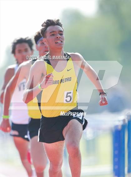 Thumbnail 3 in CIF LACS track and field Boys Finals photogallery.