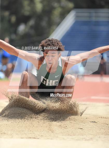 Thumbnail 3 in CIF LACS track and field Boys Finals photogallery.