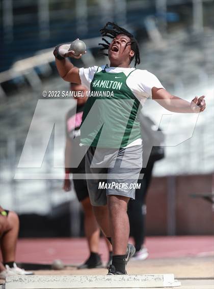 Thumbnail 2 in CIF LACS track and field Boys Finals photogallery.