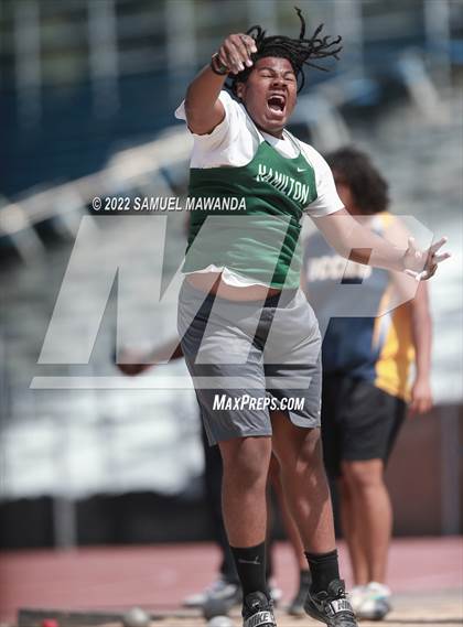 Thumbnail 2 in CIF LACS track and field Boys Finals photogallery.