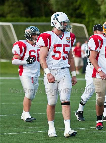 Thumbnail 1 in Shriners Football Classic (North vs South) photogallery.