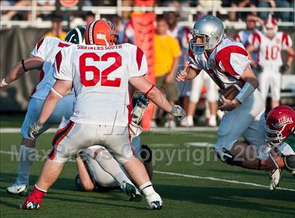 Thumbnail 1 in Shriners Football Classic (North vs South) photogallery.