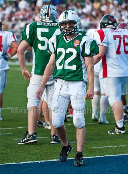 Thumbnail 1 in Shriners Football Classic (North vs South) photogallery.