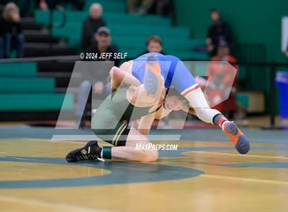 Thumbnail 3 in VHSL Region 5A Wrestling Semifinals photogallery.