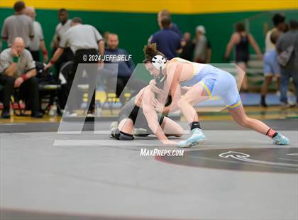 Thumbnail 3 in VHSL Region 5A Wrestling Semifinals photogallery.