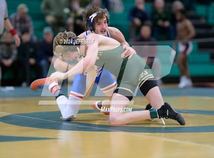 Thumbnail 2 in VHSL Region 5A Wrestling Semifinals photogallery.
