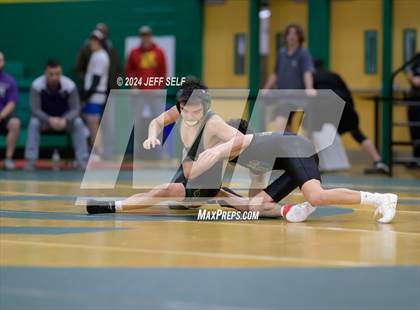 Thumbnail 1 in VHSL Region 5A Wrestling Semifinals photogallery.