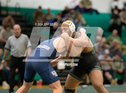 Thumbnail 3 in VHSL Region 5A Wrestling Semifinals photogallery.