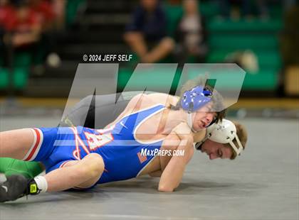 Thumbnail 1 in VHSL Region 5A Wrestling Semifinals photogallery.