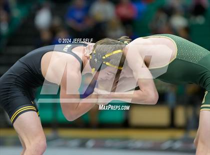 Thumbnail 3 in VHSL Region 5A Wrestling Semifinals photogallery.