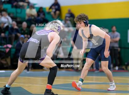 Thumbnail 3 in VHSL Region 5A Wrestling Semifinals photogallery.