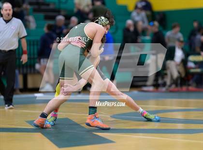 Thumbnail 2 in VHSL Region 5A Wrestling Semifinals photogallery.