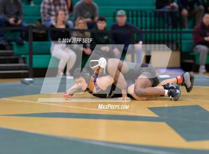 Thumbnail 3 in VHSL Region 5A Wrestling Semifinals photogallery.