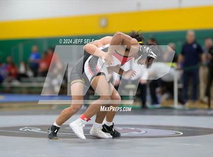 Thumbnail 2 in VHSL Region 5A Wrestling Semifinals photogallery.