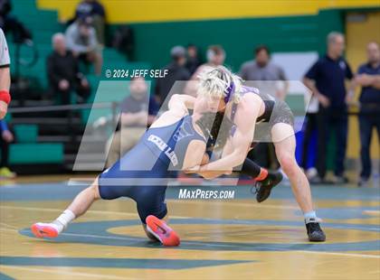 Thumbnail 3 in VHSL Region 5A Wrestling Semifinals photogallery.