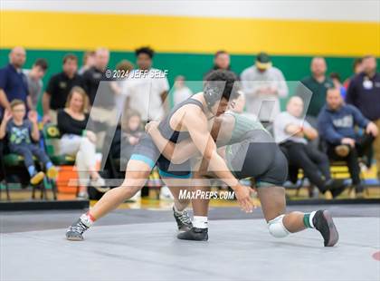 Thumbnail 1 in VHSL Region 5A Wrestling Semifinals photogallery.