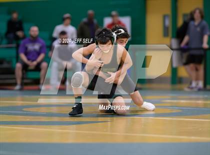 Thumbnail 2 in VHSL Region 5A Wrestling Semifinals photogallery.