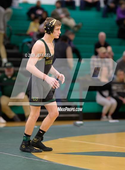 Thumbnail 1 in VHSL Region 5A Wrestling Semifinals photogallery.