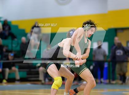 Thumbnail 3 in VHSL Region 5A Wrestling Semifinals photogallery.