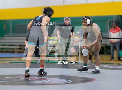 Thumbnail 1 in VHSL Region 5A Wrestling Semifinals photogallery.