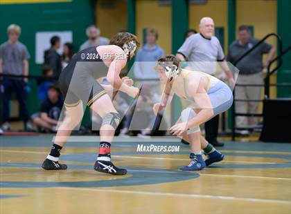 Thumbnail 2 in VHSL Region 5A Wrestling Semifinals photogallery.