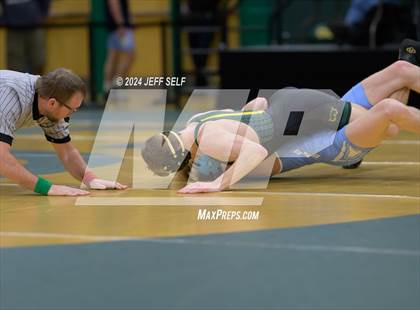 Thumbnail 3 in VHSL Region 5A Wrestling Semifinals photogallery.
