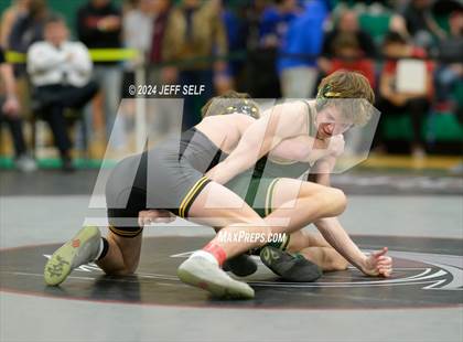 Thumbnail 2 in VHSL Region 5A Wrestling Semifinals photogallery.