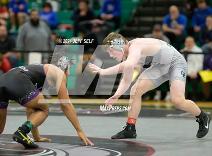 Thumbnail 3 in VHSL Region 5A Wrestling Semifinals photogallery.