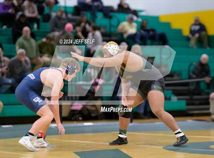 Thumbnail 3 in VHSL Region 5A Wrestling Semifinals photogallery.