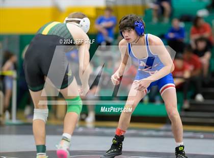 Thumbnail 1 in VHSL Region 5A Wrestling Semifinals photogallery.