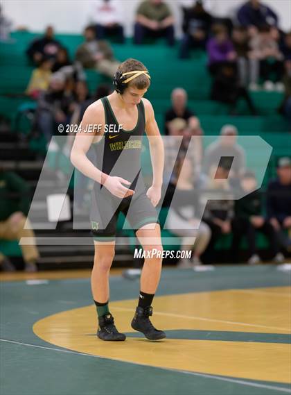 Thumbnail 2 in VHSL Region 5A Wrestling Semifinals photogallery.