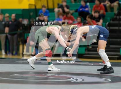 Thumbnail 3 in VHSL Region 5A Wrestling Semifinals photogallery.