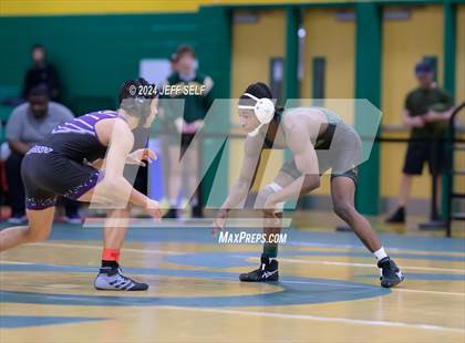 Thumbnail 2 in VHSL Region 5A Wrestling Semifinals photogallery.