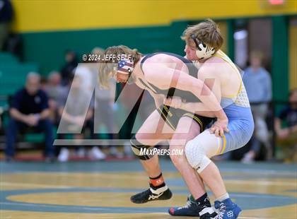 Thumbnail 3 in VHSL Region 5A Wrestling Semifinals photogallery.