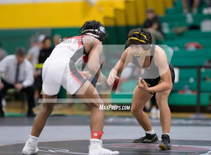 Thumbnail 2 in VHSL Region 5A Wrestling Semifinals photogallery.