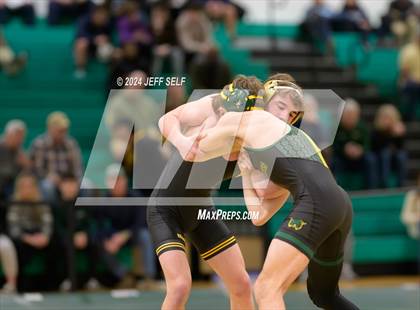 Thumbnail 3 in VHSL Region 5A Wrestling Semifinals photogallery.