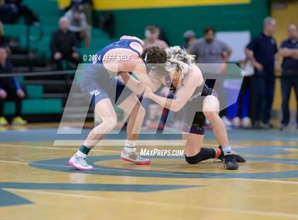 Thumbnail 1 in VHSL Region 5A Wrestling Semifinals photogallery.