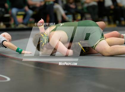 Thumbnail 2 in VHSL Region 5A Wrestling Semifinals photogallery.