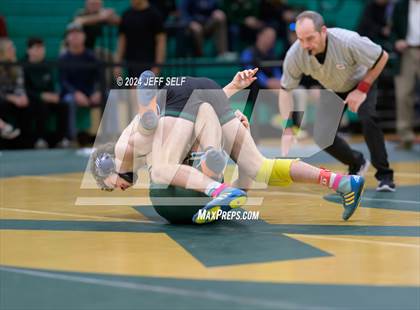Thumbnail 2 in VHSL Region 5A Wrestling Semifinals photogallery.
