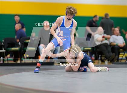 Thumbnail 2 in VHSL Region 5A Wrestling Semifinals photogallery.