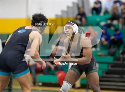 Thumbnail 2 in VHSL Region 5A Wrestling Semifinals photogallery.