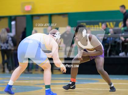 Thumbnail 3 in VHSL Region 5A Wrestling Semifinals photogallery.